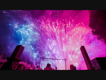 2019 お墓花火 超至近距離ミュージックスターマイン