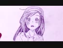 「ぼく勉 古橋文乃」還暦男がHB鉛筆1本で描いてみた。