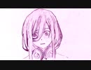 「五等分の花嫁 中野三玖」還暦男がHB鉛筆1本で描いてみた。