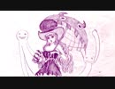 「ワンピース ペローナ」還暦男がHB鉛筆1本で描いてみた。
