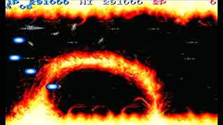 沙羅曼蛇　x68000(改） retoropi　ｘ68030相当クロック動作