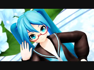 【MMD】 Lap Tap Love　転がるミクさん