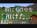 ブタの背中で遊ぶな【マイクラ雑談実況】#10
