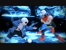 【MMD】SansとPapyrusでBabyManiacs＋α【Undertale】
