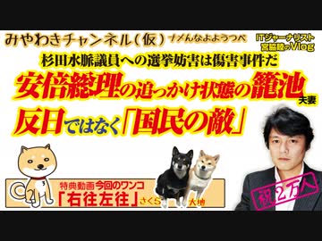 反日ではなく「国民の敵」。杉田水脈議員への高円寺駅前選挙妨害事件｜みやわきチャンネル（仮）#426Restart284