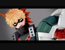 【MMDヒロアカ】自作モデル冬コス2本詰め【爆誕】