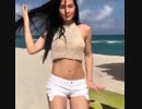 nice girl is dancing
