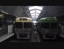 急行電車がお先に出発いたしま～す!!