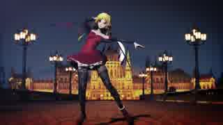 【MMD】赤ドレスフランでドーナツホール/Donut hole in red dress flan