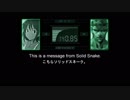 ナターリアPのスネークからメッセージ