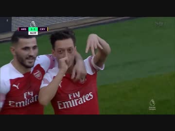 《18-19EPL：第35節》 アーセナル vs クリスタル・パレス