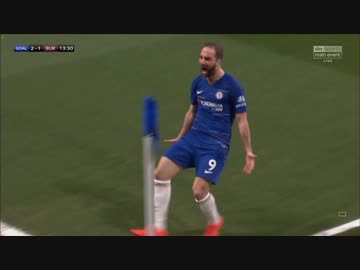 《18-19EPL：第35節》 チェルシー vs バーンリー