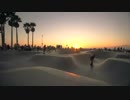 Skaters at Venice Beach at Sunset　久保田雅一郎