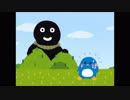 巨人に恐れおののくhacchi