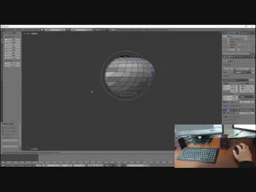 【blender】作業動画　part01