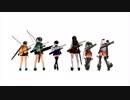【MMD艦これ】【一航戦・二航戦・五航戦】エンヴィキャットウォーク[カメラ調整]