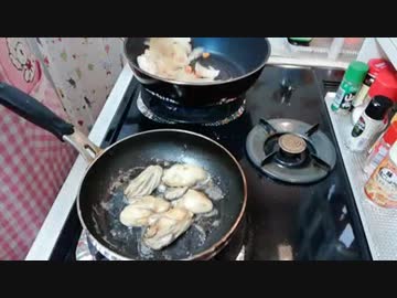 【肥大乞食豚】牡蠣のドッロドロクラムチャウダー作り【餌量産】