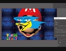 バードリーがマリオ64みたいに顔をいじられながらトークするようです