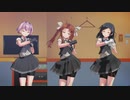 【MMD艦これ】陽炎、不知火、黒潮の改二組で 夜一番（春一番替え唄）【1080p@60f】