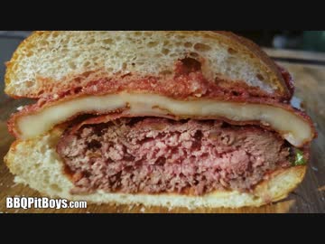 ピザフライドチーズバーガー