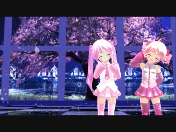 【MMD】ぷちあぴミクちゃんとぷちあぴテトちゃんで『Masked bitcH』【ぷち桜】