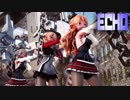 【MMD艦これ】ザラとポーラとプリンツ・オイゲンでECHO　ノーパンパンストVer.　歌詞つき