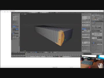 【blender】作業動画　part02