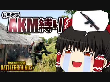 【PUBG】使用武器"1種類"縛りプレイ【ゆっくり実況】#12