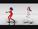 [ MMD ] WAVE (Kizuna A.I・Ladybug)