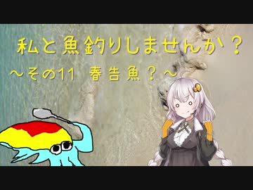 私と魚釣りしませんか？～その１１　春告魚？～