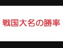 【2ch】戦国大名の勝率