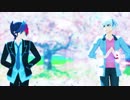 【遊戯王MMD】No Title【藤木遊作/Playmaker&鴻上了見/リボルバー】