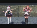 【アイドル部MMD】さくらんぼアイスで「ビバハピ」