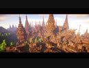 【minecraft】木造りの街 Menovi【建築PV】