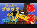 ラッキースカイブロック？！もう笑がとまらんｗ