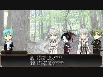 【刀剣COC】鳥太刀でまったり桔梗館のとある夜１夜