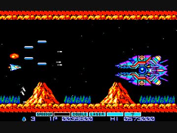 【勝手移植】X1turboでNew グラディウスデモを作ってみた。