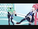 【MMD／艦これ】 江風と山風でてるみい 【平成最後のＭＭＤ】