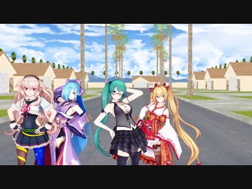 【MMD】チームhooseのSTEP【アイドル部】