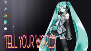 【MMD】Lat式ミクYohl流ミクさんでTell Your World【ray-mmd】