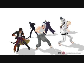 【MMD刀剣乱舞】劣等上等で全力バトル【日本号・長谷部・大典太・南泉・燭台切・大倶利伽羅】