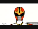 power ranger titan striker/パワーレンジャータイタンストライカー カミライダーver。