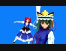 【MMD】大入道トーマス,eiki,komati
