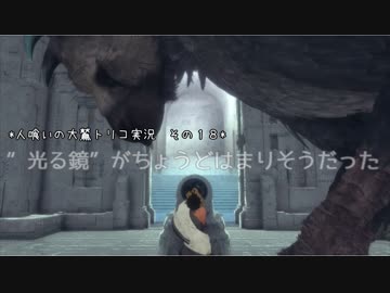【君と紡ぐ神話】人喰いの大鷲トリコ実況してみました【その１８】