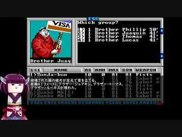 【Wasteland】東北きりたんが30年前の洋ゲーを遊ぶ【VOICEROID実況】9回目