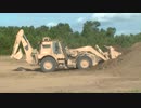 【ホイールローダー】装甲バックホー「JCB HMEE」【油圧ショベル】