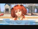 DoAX Venus Vacation :: Kanna Character Episode 02 (Gale Thunderclap SSR) with malfunction & lotions