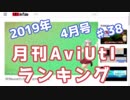 月刊AviUtlランキング 2019年04月号 #38