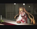 スパゲティをペチペチ叩いてくれるいろはちゃん