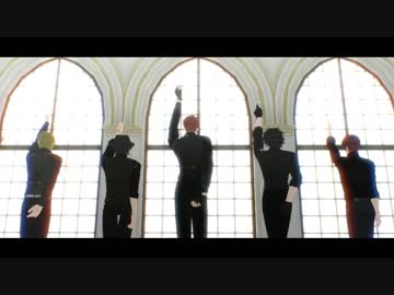 【ヒプマイMMD】ガチ百合の女王【一郎･理鶯･独歩･一二三･二郎】